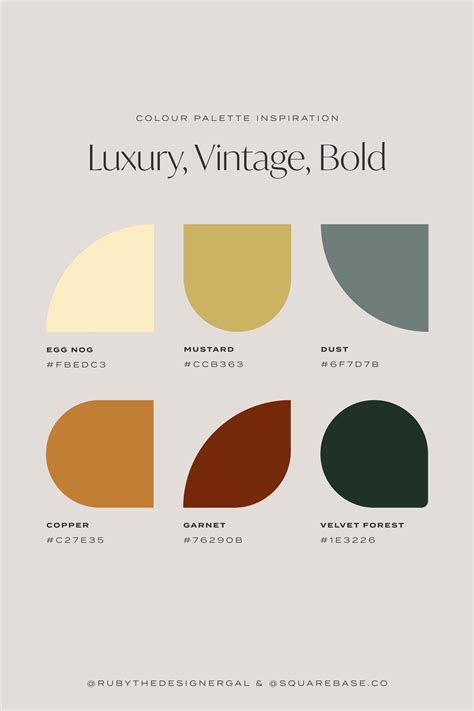 Luxury Colour Palette Gallery 1