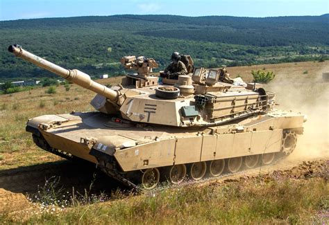 M1 Abrams top speed