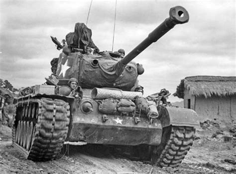 M26 Pershing in action