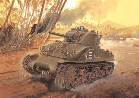 M4 Sherman in the Pacific