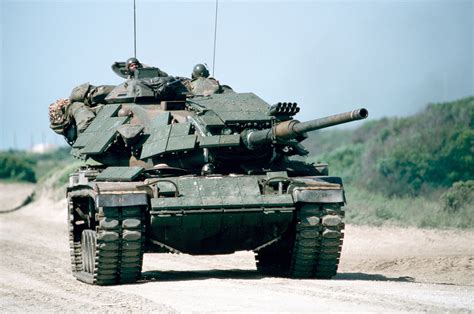 M60 Patton in action