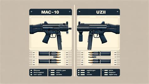 MAC 10 and Uzi designs