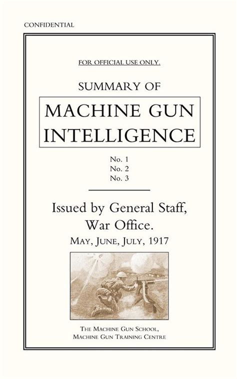 Machine gunner intelligence