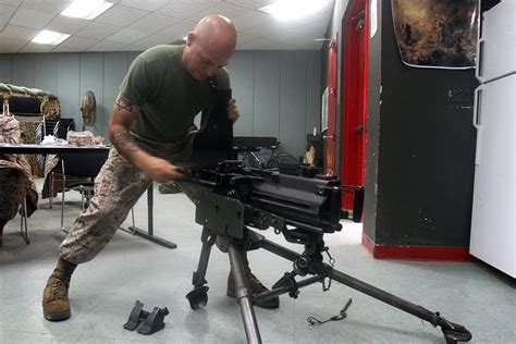 Machine Guns Used by Marine Corps