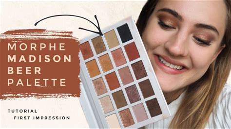 Madison Beer Morphe Palette Swatches