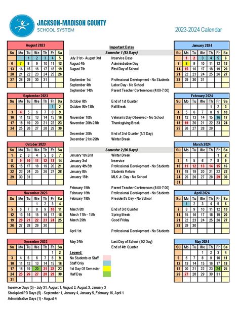 Madison County Schools Calendar Image 10