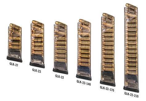 Magazine capacity comparison