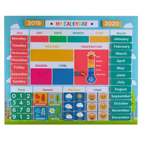 Magnet Calendars for School