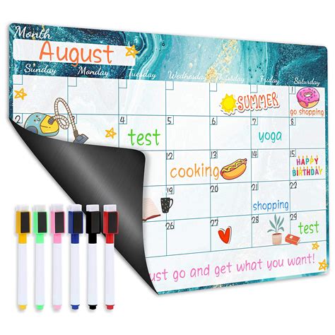 Magnetic Fridge Calendar Tips