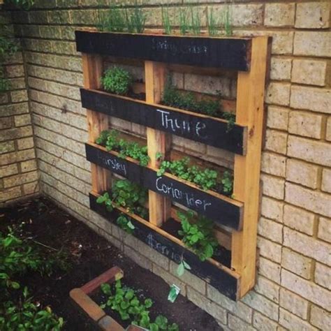 Image of a magnetic palette used as a mini herb garden