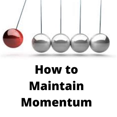 Maintaining momentum image 6