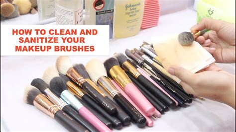 Makeup Brush Sanitizing Products