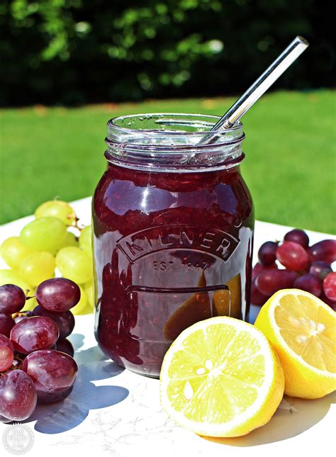 Making jam with Air Chief Grapes