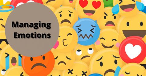 Managing Emotions