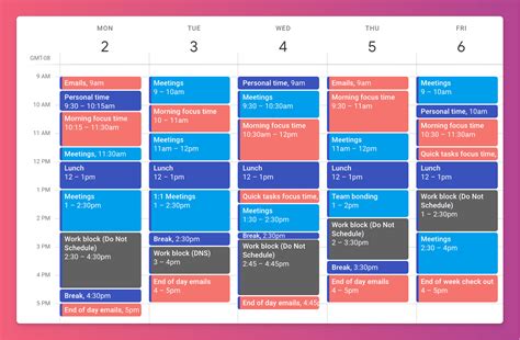 Managing Time Blocks and Scheduling