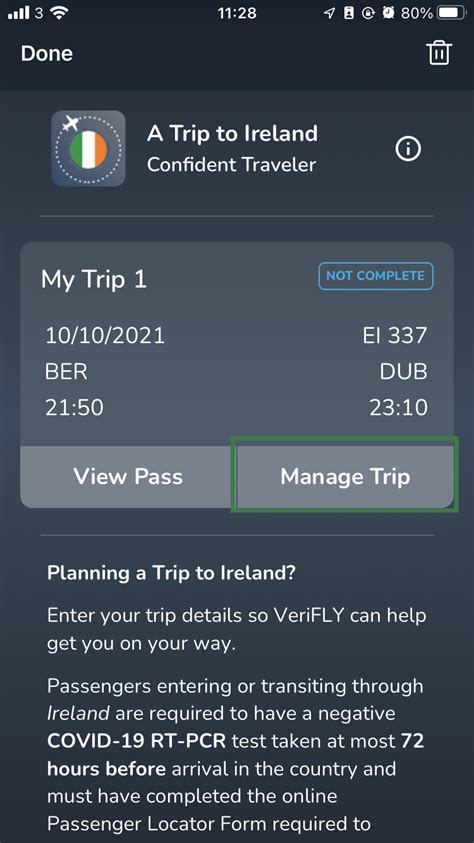 Managing Your Trip on Priceline