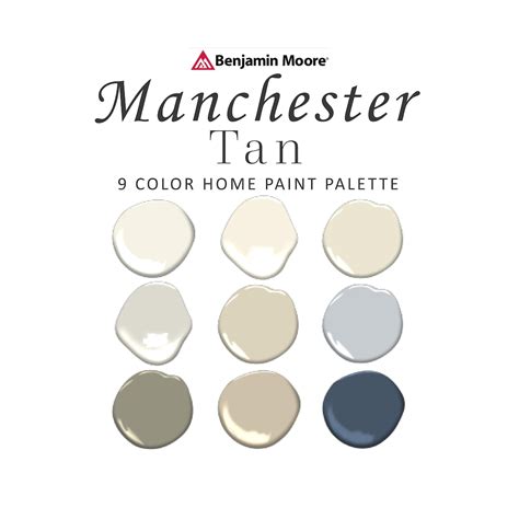 Manchester Tan color palette