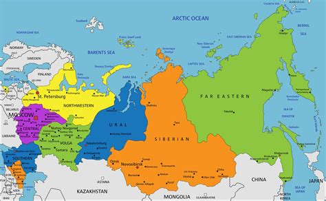 Map of Russia