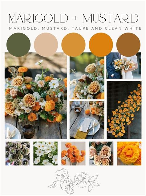 Marigold Color Palette Inspiration