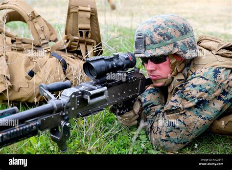 Marine Corps Machine Gunner Advanced Training