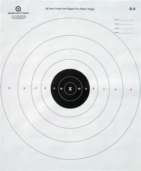 Marine Corps Rifle Qualification Target