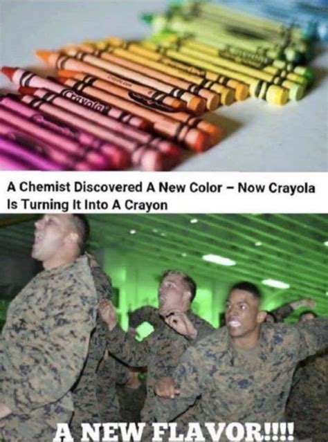 Marines Eating Crayons Meme