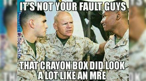 Marines Eating Crayons Meme