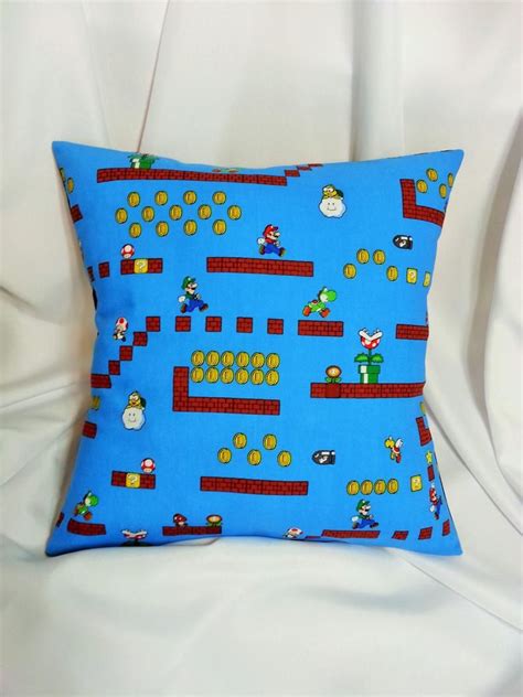 Mario Palette Throw Pillows