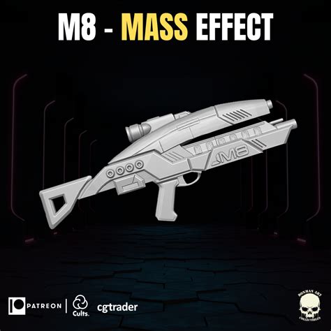 A screenshot of a Mass Effect gun