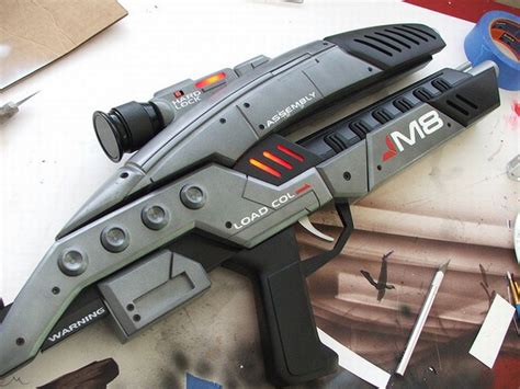 A screenshot of a Mass Effect gun