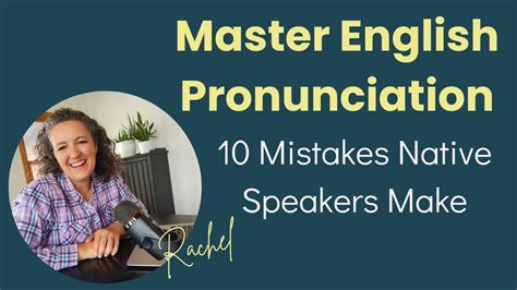 Mastering English Pronunciation