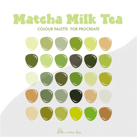 Matcha Color Palette 3