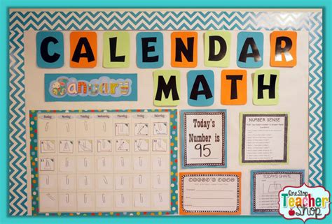 Math Calendar Guide for Educators