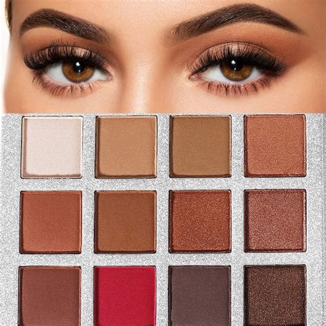 Matte Brown Eyeshadow Palette 2