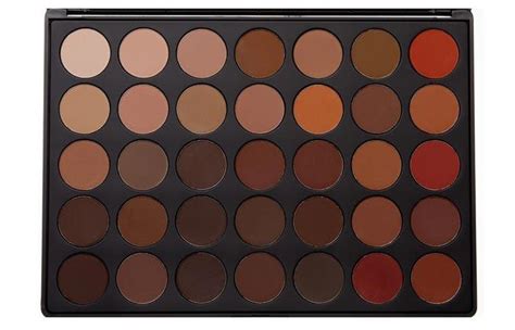 Matte Brown Eyeshadow Palette 6