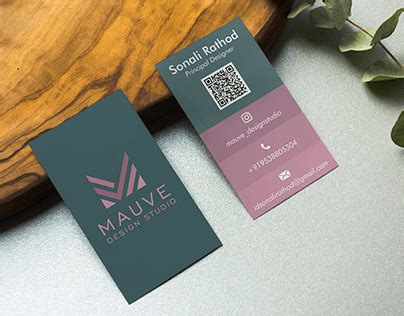 Mauve branding design example 2