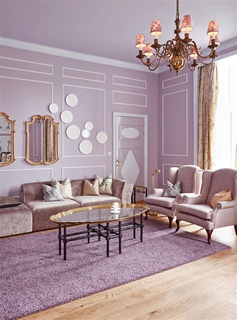 Mauve interior design