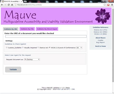 Mauve web design