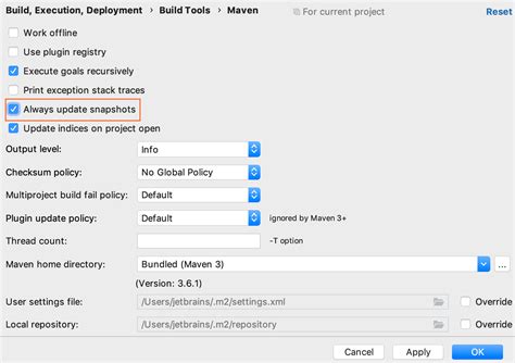 Maven Update Plugin