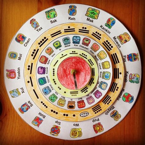 Mayan calendar craft