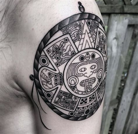 Mayan calendar tattoo ideas