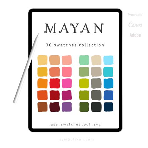 Mayan colors