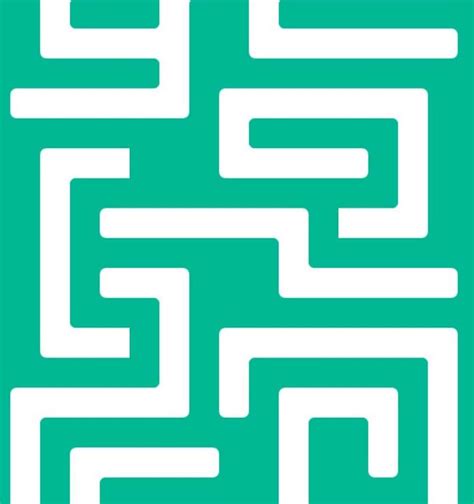 Breaking the maze into sections to solve it