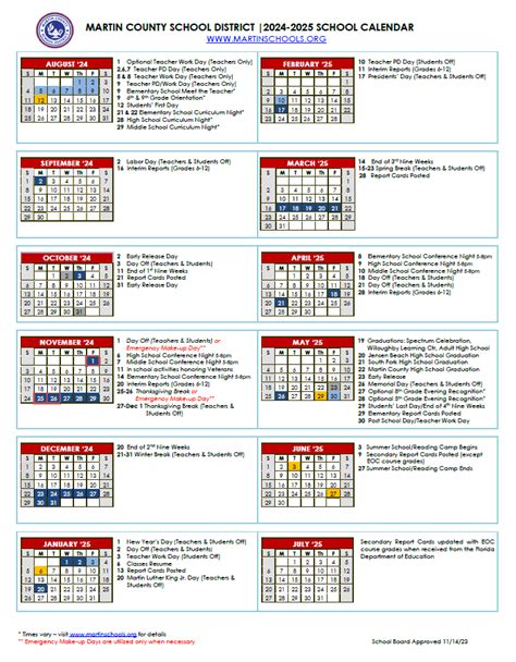 Mccsd School Calendar Overview