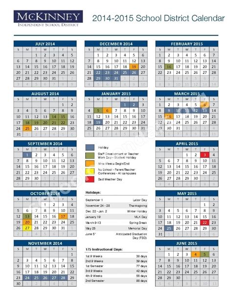 Mckinney Isd Calendar Benefits