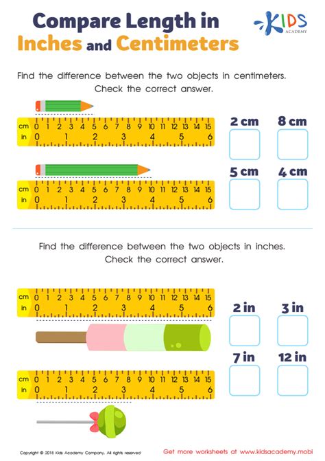 Measuring length in inches