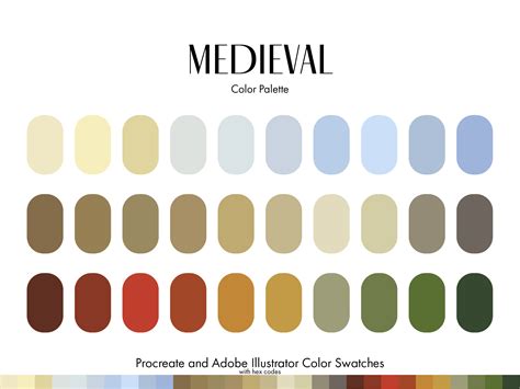 Medieval Color Palette