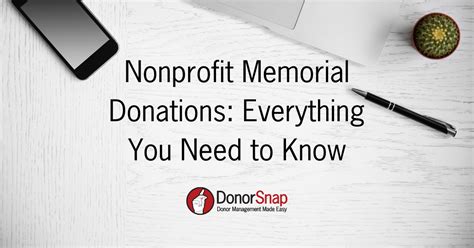 Memorial Donations