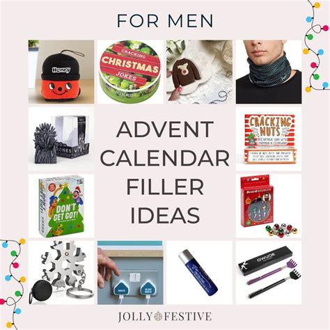 Men's Advent Calendar Ideas