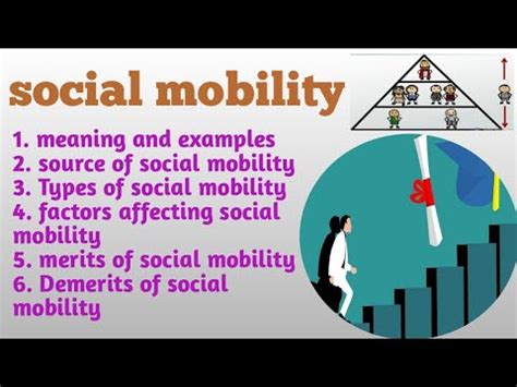 Description of Merit and Social Mobility